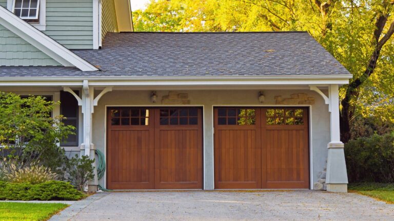 Why is my garage door off center