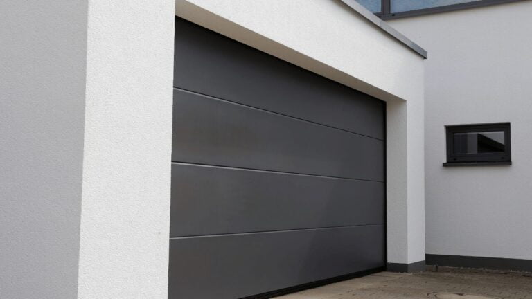 Why is there a gap on one side of my garage door