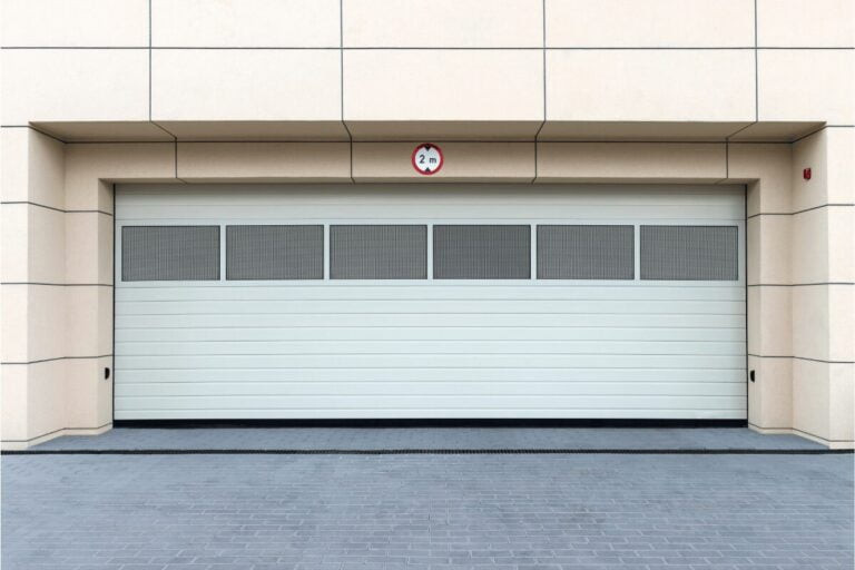 Do I need permission to change my garage door